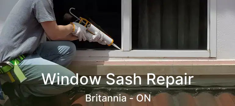 Window Sash Repair Britannia - ON