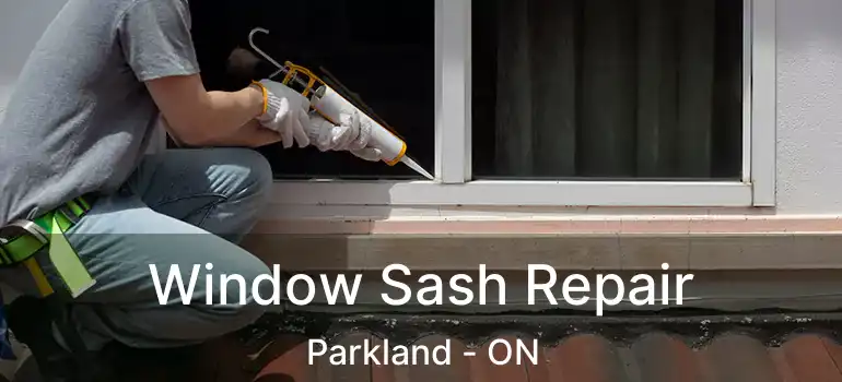 Window Sash Repair Parkland - ON