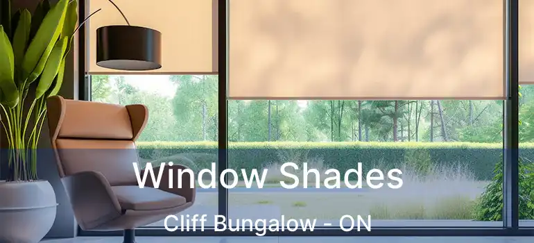 Window Shades Cliff Bungalow - ON