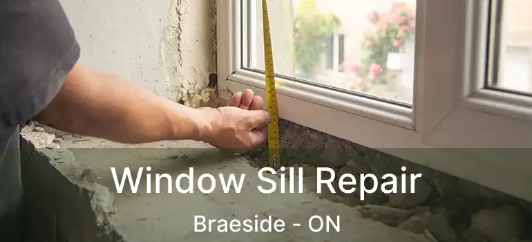 Window Sill Repair Braeside - ON