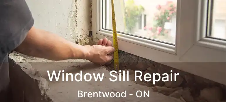 Window Sill Repair Brentwood - ON