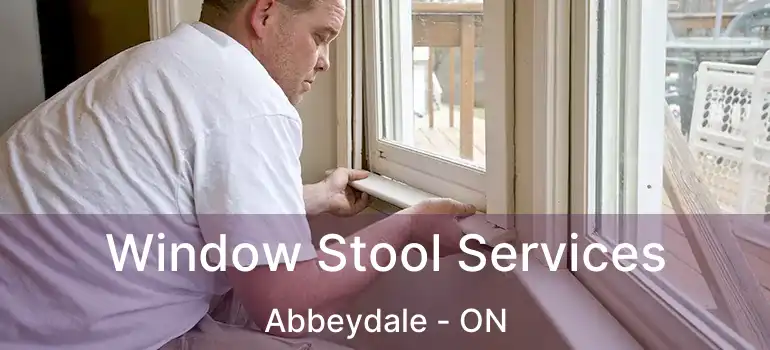 Window Stool Services Abbeydale - ON