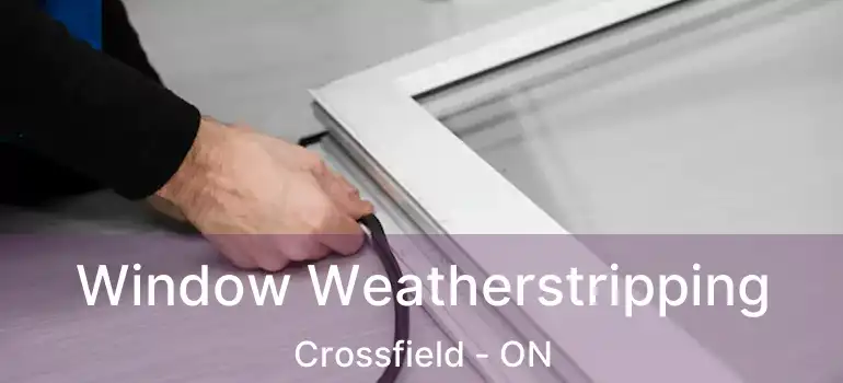 Window Weatherstripping Crossfield - ON