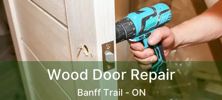 Wood Door Repair Banff Trail - ON