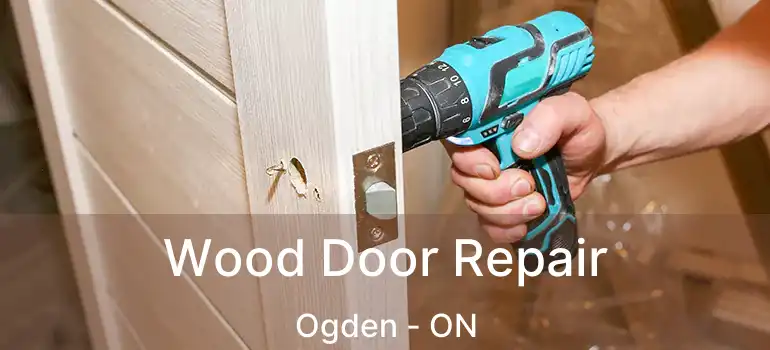 Wood Door Repair Ogden - ON