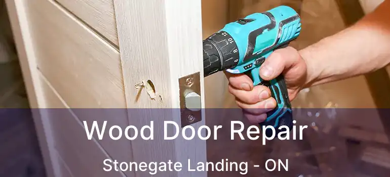 Wood Door Repair Stonegate Landing - ON