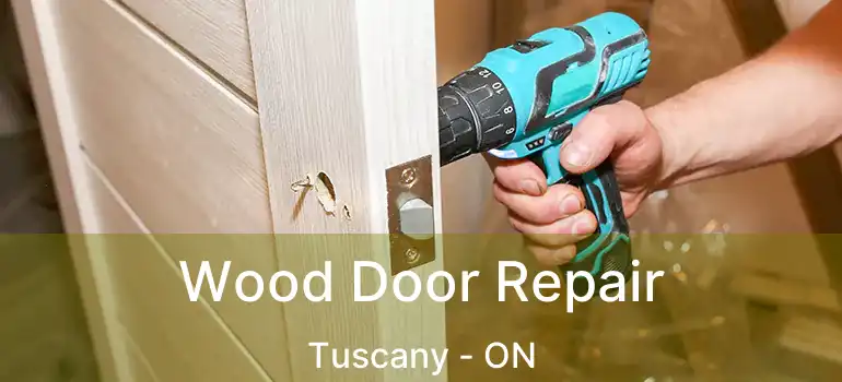 Wood Door Repair Tuscany - ON