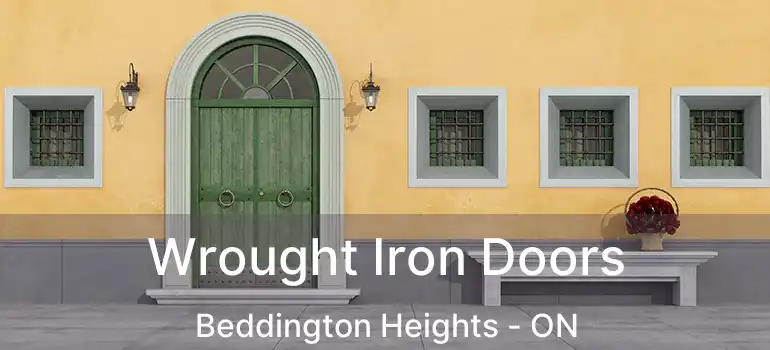 Wrought Iron Doors Beddington Heights - ON
